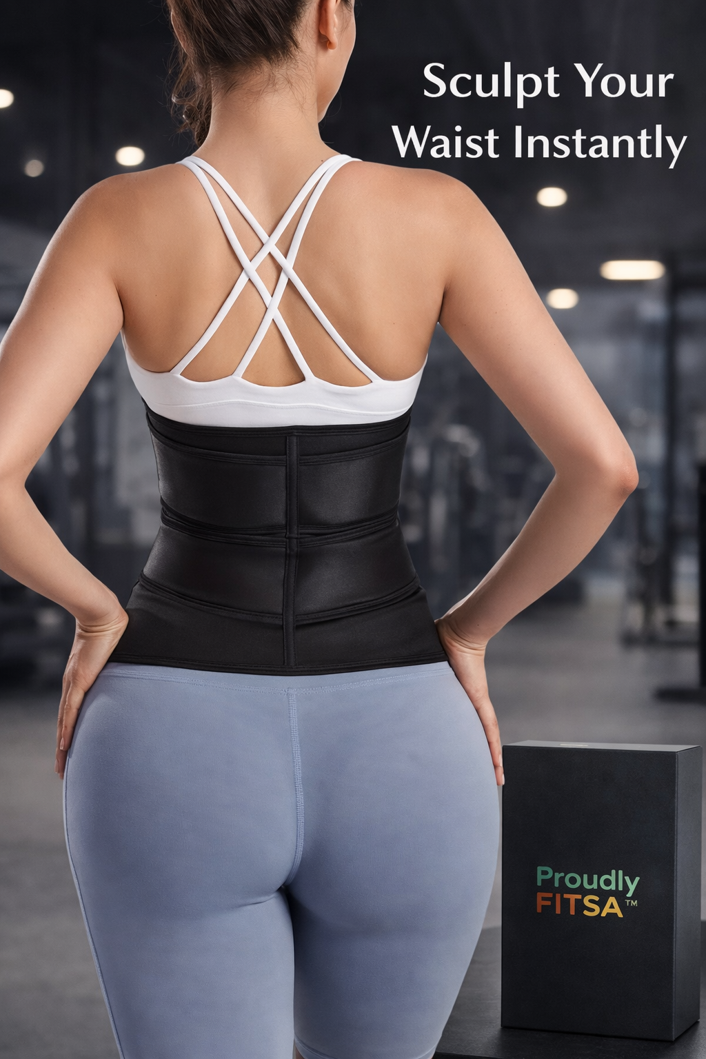 ProudlyFitSA™ SculptFit Double Belt Waist Trainer Women