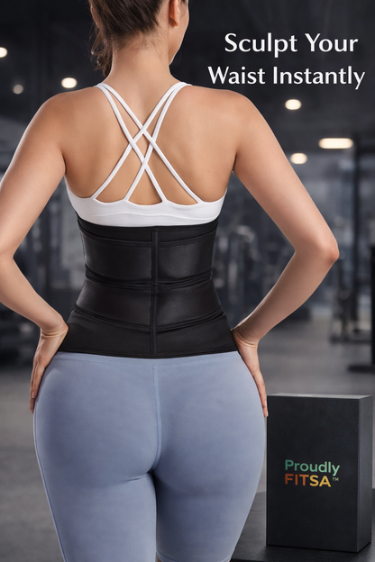 ProudlyFitSA™ SculptFit Double Belt Waist Trainer Women